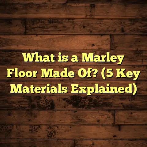 What is a Marley Floor Made Of? (5 Key Materials Explained)
