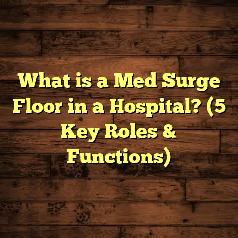 What is a Med Surge Floor in a Hospital? (5 Key Roles & Functions)