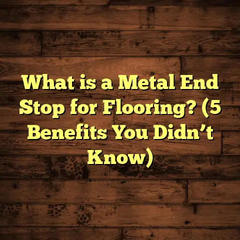 What is a Metal End Stop for Flooring? (5 Benefits You Didn’t Know)