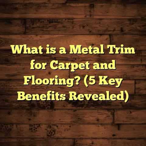What is a Metal Trim for Carpet and Flooring? (5 Key Benefits Revealed)