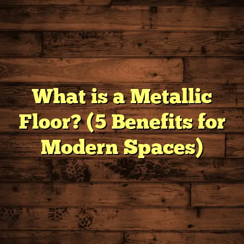 What is a Metallic Floor? (5 Benefits for Modern Spaces)