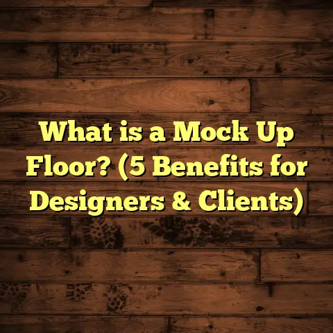 What is a Mock Up Floor? (5 Benefits for Designers & Clients)