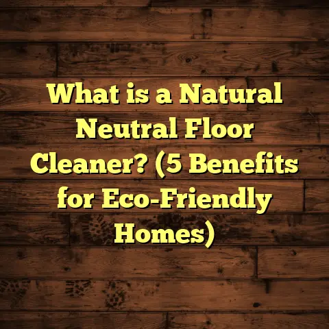 What is a Natural Neutral Floor Cleaner? (5 Benefits for Eco-Friendly Homes)
