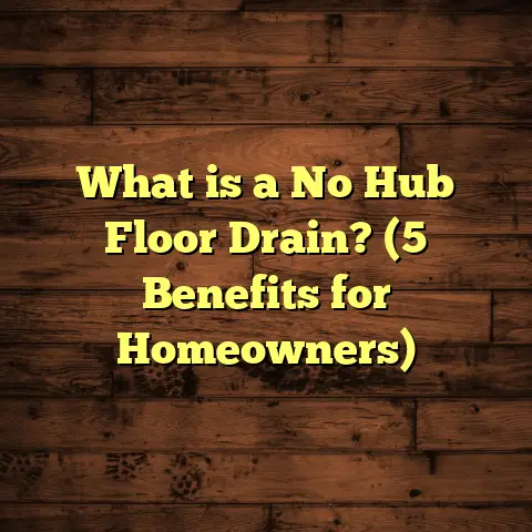 What is a No Hub Floor Drain? (5 Benefits for Homeowners)