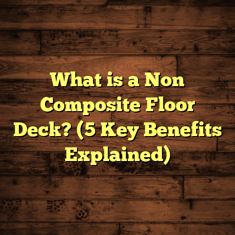 What is a Non Composite Floor Deck? (5 Key Benefits Explained)