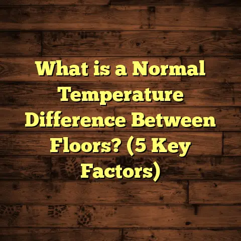What is a Normal Temperature Difference Between Floors? (5 Key Factors)