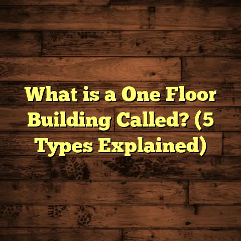 What is a One Floor Building Called? (5 Types Explained)