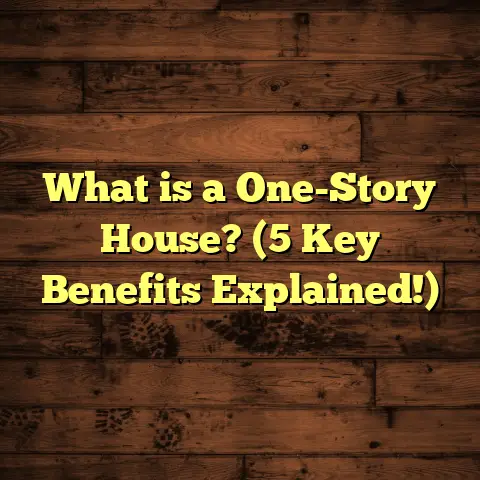 What is a One-Story House? (5 Key Benefits Explained!)