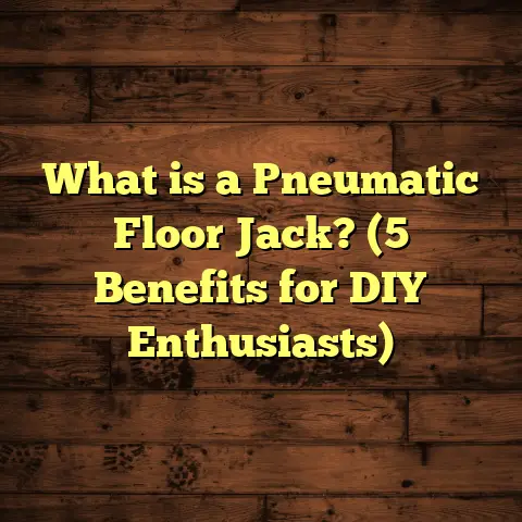 What is a Pneumatic Floor Jack? (5 Benefits for DIY Enthusiasts)