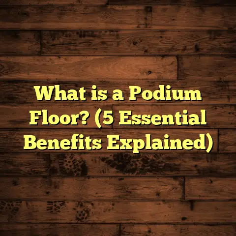 What is a Podium Floor? (5 Essential Benefits Explained)