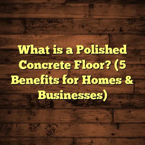 What is a Polished Concrete Floor? (5 Benefits for Homes & Businesses)