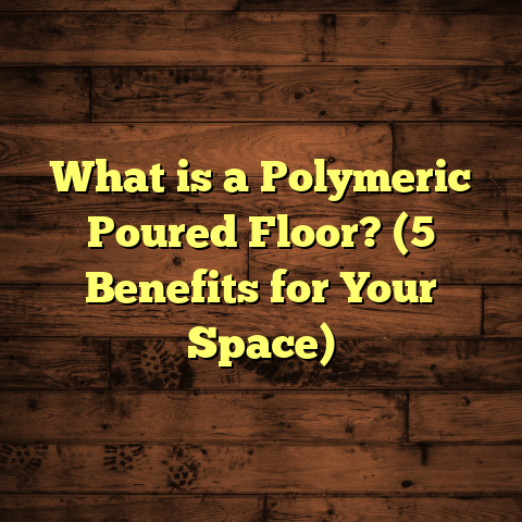 What is a Polymeric Poured Floor? (5 Benefits for Your Space)
