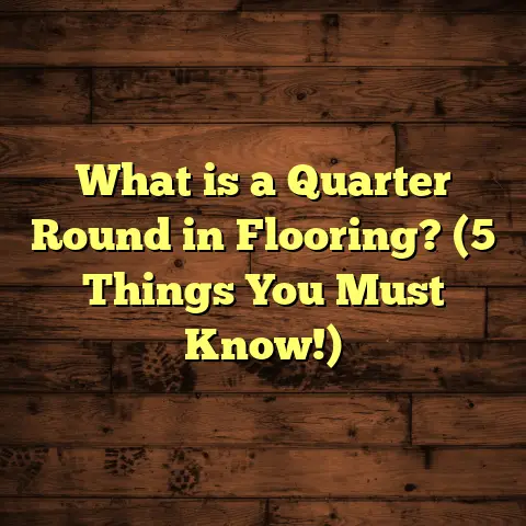 What is a Quarter Round in Flooring? (5 Things You Must Know!)