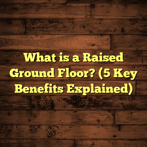 What is a Raised Ground Floor? (5 Key Benefits Explained)
