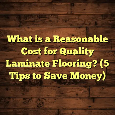 What is a Reasonable Cost for Quality Laminate Flooring? (5 Tips to Save Money)