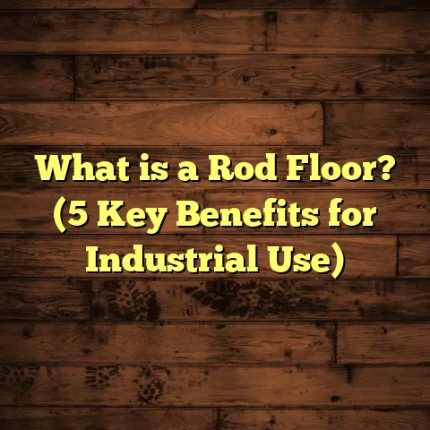What is a Rod Floor? (5 Key Benefits for Industrial Use)