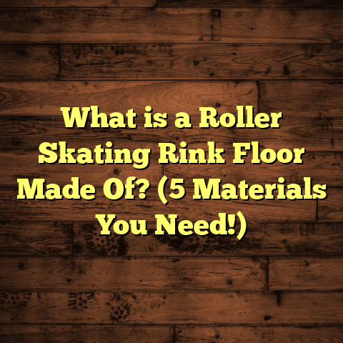 What is a Roller Skating Rink Floor Made Of? (5 Materials You Need!)