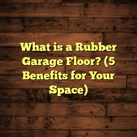 What is a Rubber Garage Floor? (5 Benefits for Your Space)