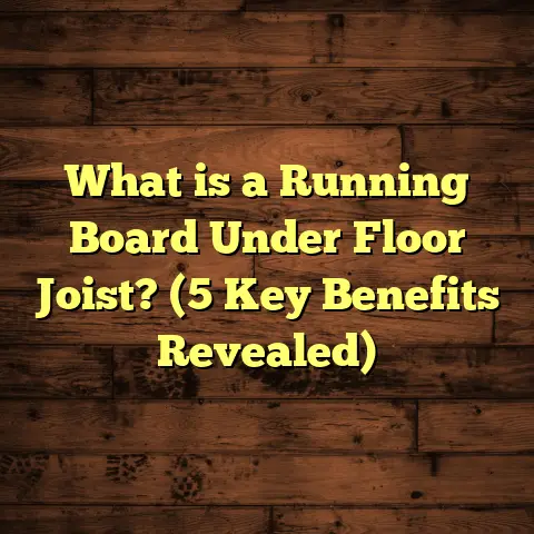 What is a Running Board Under Floor Joist? (5 Key Benefits Revealed)