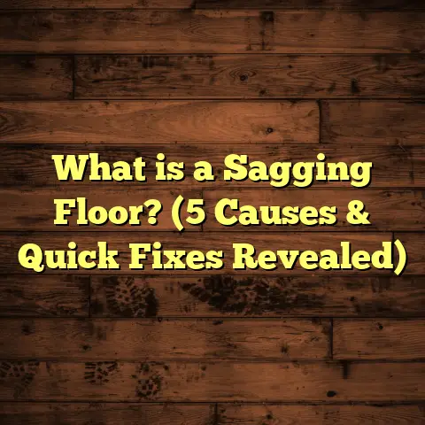 What is a Sagging Floor? (5 Causes & Quick Fixes Revealed)