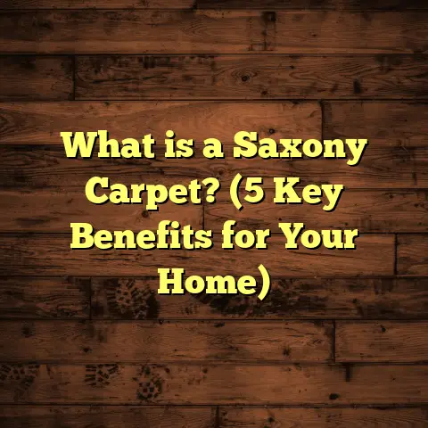 What is a Saxony Carpet? (5 Key Benefits for Your Home)