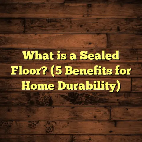 What is a Sealed Floor? (5 Benefits for Home Durability)