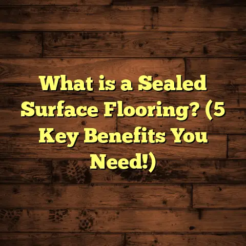 What is a Sealed Surface Flooring? (5 Key Benefits You Need!)