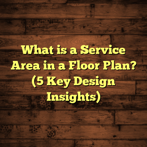 What is a Service Area in a Floor Plan? (5 Key Design Insights)