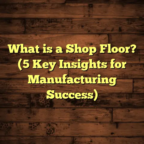 What is a Shop Floor? (5 Key Insights for Manufacturing Success)