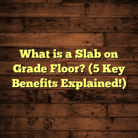What is a Slab on Grade Floor? (5 Key Benefits Explained!)