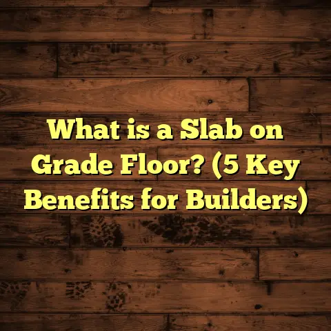 What is a Slab on Grade Floor? (5 Key Benefits for Builders)