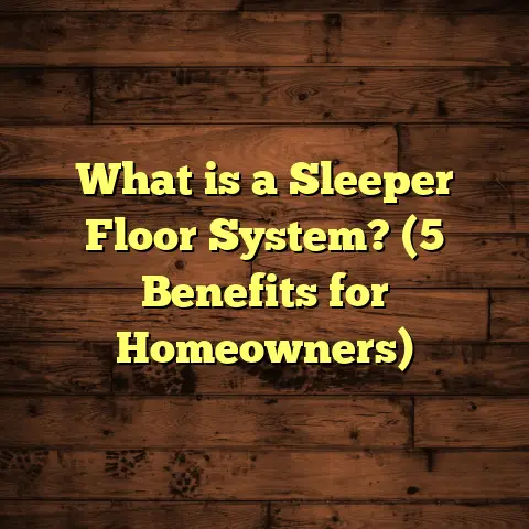 What is a Sleeper Floor System? (5 Benefits for Homeowners)