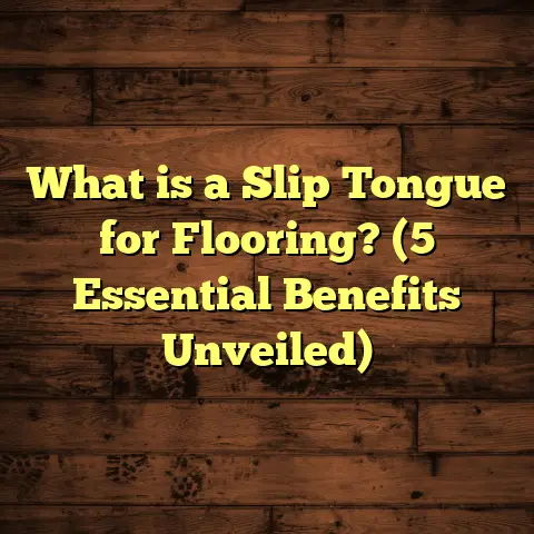 What is a Slip Tongue for Flooring? (5 Essential Benefits Unveiled)
