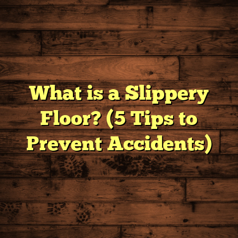 What is a Slippery Floor? (5 Tips to Prevent Accidents)
