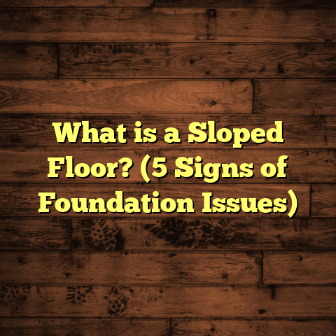 What is a Sloped Floor? (5 Signs of Foundation Issues)