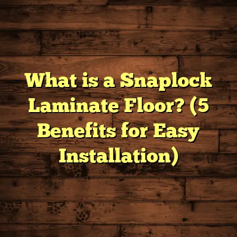 What is a Snaplock Laminate Floor? (5 Benefits for Easy Installation)