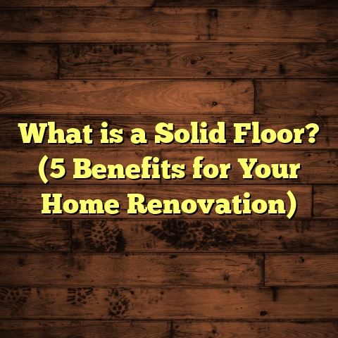 What is a Solid Floor? (5 Benefits for Your Home Renovation)