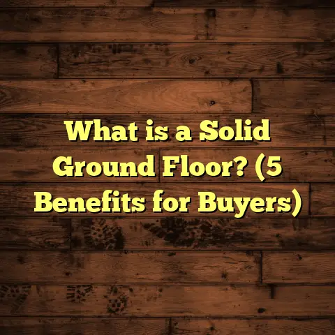 What is a Solid Ground Floor? (5 Benefits for Buyers)