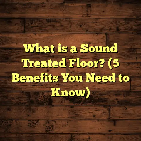 What is a Sound Treated Floor? (5 Benefits You Need to Know)