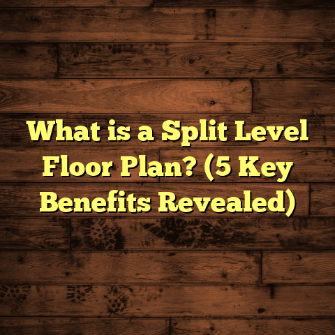 What is a Split Level Floor Plan? (5 Key Benefits Revealed)