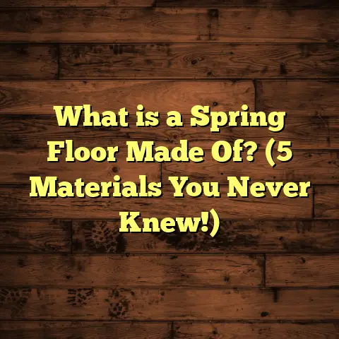 What is a Spring Floor Made Of? (5 Materials You Never Knew!)
