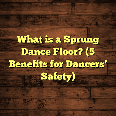 What is a Sprung Dance Floor? (5 Benefits for Dancers’ Safety)