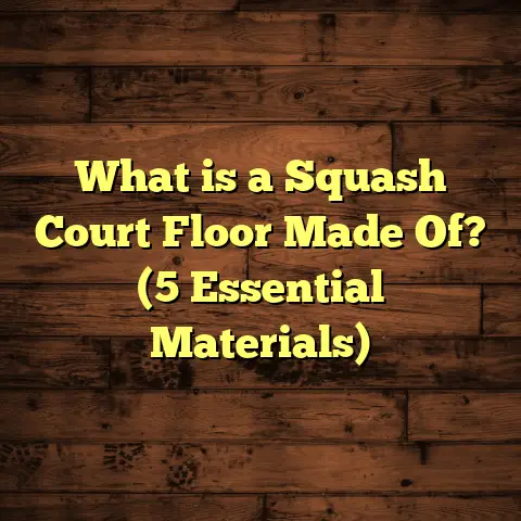 What is a Squash Court Floor Made Of? (5 Essential Materials)