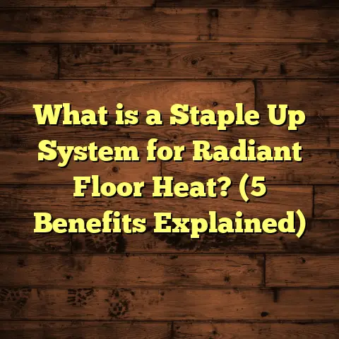 What is a Staple Up System for Radiant Floor Heat? (5 Benefits Explained)