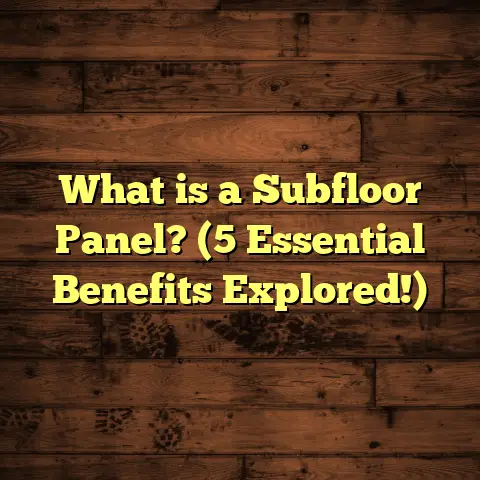 What is a Subfloor Panel? (5 Essential Benefits Explored!)