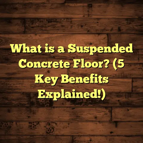 What is a Suspended Concrete Floor? (5 Key Benefits Explained!)