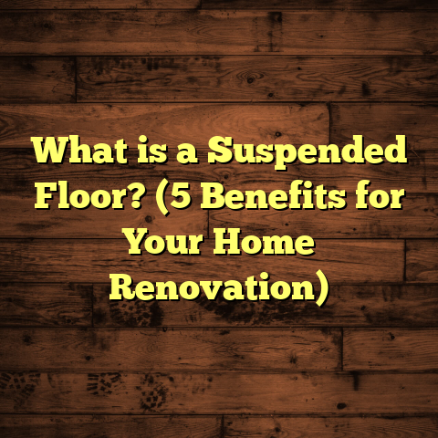 What is a Suspended Floor? (5 Benefits for Your Home Renovation)