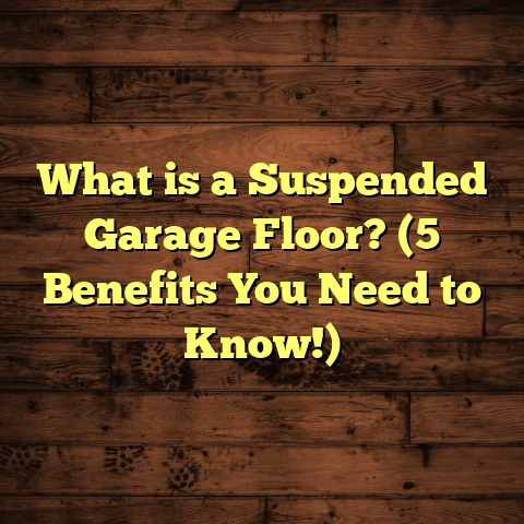 What is a Suspended Garage Floor? (5 Benefits You Need to Know!)