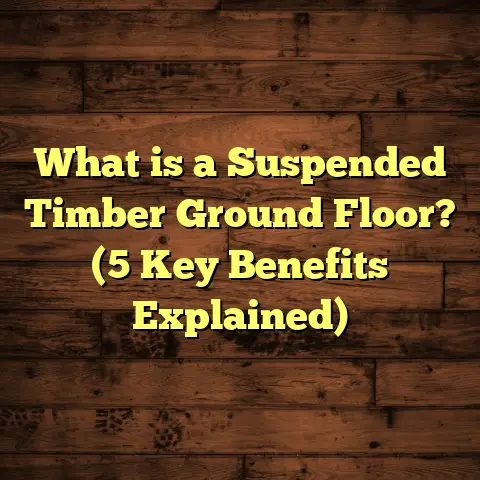 What is a Suspended Timber Ground Floor? (5 Key Benefits Explained)