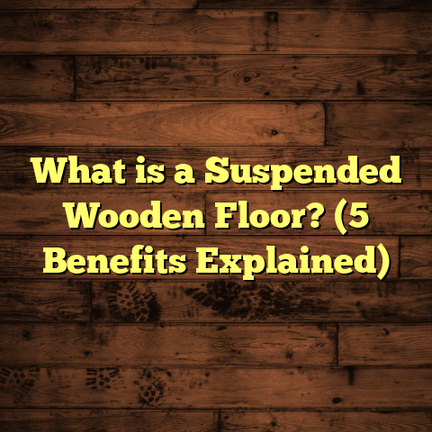 What is a Suspended Wooden Floor? (5 Benefits Explained)